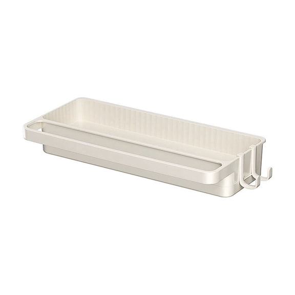 Bwiyojiz Organizers and Storage, Kitchen Rack Rag Storage Artifact Sink Rack Punch Free Wall Mounted Household Rack