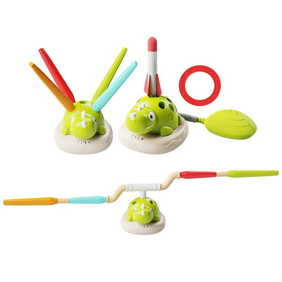 Bwiyojiz Outdoor Toys Sportss Skyrockets Garden Sense Training Interactive Ring Tool Jumps Rope Toy, Gifts for Family, Multicolor