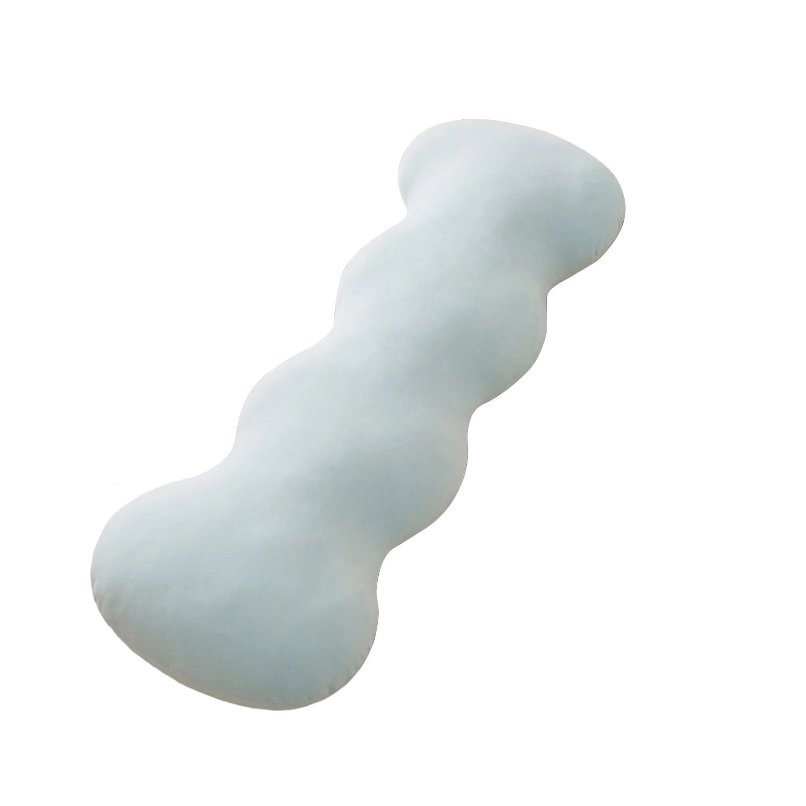 Bwiyojiz Pillow, Summer Coolings Ice Silk Long Body Pillow 39.37in For Side Sleepers Leg Pillow Soft Ergonomic Bolster Cushion For Adults Bed Support Sleeping Pillow