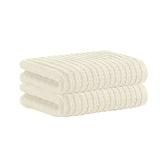 Bwiyojiz Storage & Organization 27.5x53" Cotton Combed Celluloid Pattern Towel Thickened Absorbent and Quick Drying Lint-free Colourless Bath, Gifts for Yourself, White