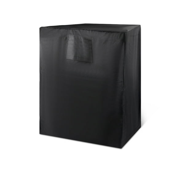 Bwiyojiz Storage & Organization 32x26x26" Cloth Trunks Bag Unit Conditioner Cover for Outside Units Windproof and Snowproof AC Covers Outdoor Fits to 36 X 39 Inch, Gifts for Sisters, Black