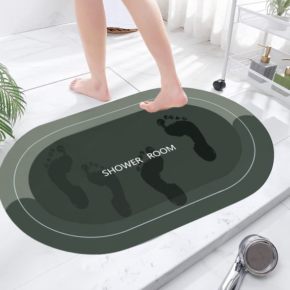 23.6x15.7inch 1pc Bathroom Rugs, Bath Rug Super Absorbent Dry Non Slip Backing Washable Bathroom Floor Mats Shower Rugs For In Front Of Bathtub Shower Room, Birthday Gifts