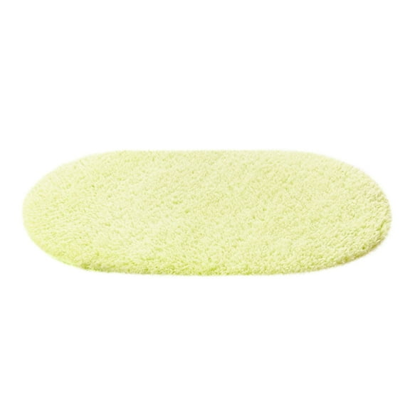 Bwomeauty Bathroom Rugs, Floor Mats Household Oval Living Room Carpet Entry Door Bedroom Foot Mats Bathroom Bathroom Absorbent Floor Mats 15.7*23.6in, Holiday Gifts