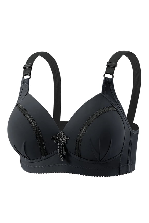 Bras for Women No Underwire Support Comfort V Neck Push Up Bralettes Everyday Tshirt Bralettes, Size 46
