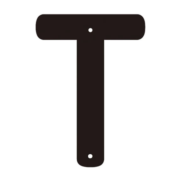 Bwomeauty Home Decorations, Three-dimensional Iron Art Number Letters House Number Screw Home House Number Sign, Home Gifts
