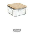 thumbnail image 1 of Bwomeauty Kitchen Gadgets, BAMBOOSs Covered Five Grain And Miscellaneous Grain Sealed Container Plastic Transparent Storage Tank, Womens Gifts, 1 of 1