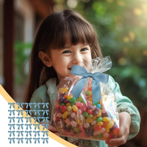 Bwomeauty Room Decor, Baking Cake Packaging Sealing Bow Ribbon Gift Multi Color Hand Typed Gift Decorative Webbing, Women Gifts