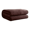 thumbnail image 1 of Bwomeauty Throw Blanket, Solid Color Flannel Blanket Summer Conditioning Blanket Office Nap Blanket -layer Double-sided Flannel Blanket All Season Thin Blanket, Holiday Gifts, 1 of 5