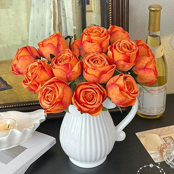 Bwomeauty Wall Decor, Artificial Flowers Sevens Colors Optional Valentine's Day Decoration Suitable For Room Bedroom Decoration Holiday Gifts Suitable For Companion, Wedding Decor