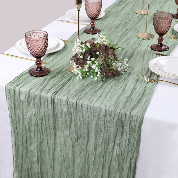 Bwomeauty Wall Decor, Table Runner Boho Gauze Table Runner Romantic Sheer Runner For Wedding Party Bridal Birthday Baby Shower Table Decorations, Birthday Gifts
