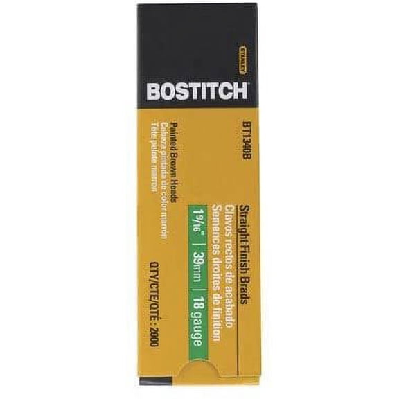 Bx/2000 x 3: Stanley Bostitch Galvanized Brad Nails BT1340B