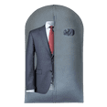 thumbnail image 1 of Bxaolu 1-Pack Hanging Clothes Storage Suit Cover Bags with Zipper, Heavy Duty Garment Bag with Shoe Storage Travel Bag for Dresses, Suit, Coats Travel Essential (39.4" x 23.6", Gray), 1 of 7