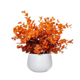 thumbnail image 1 of Bxaolu 1 Pack Small Fake Plants Eucalyptus Potted | Small Space Artificial Plants for Bathroom Shelf Office Desk Home Farmhouse Room Coffee Table Tray Decor, 1 of 7