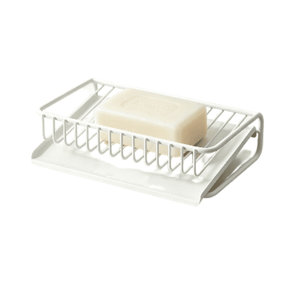 Bxaolu 1Pack Soap Dish Holder for Bar Soap, Bathroom Soap Dishes Bar Soap Holder Soap Dishes Soap Saver Tray for Shower Bathroom, Kitchen Sink Soap Dish
