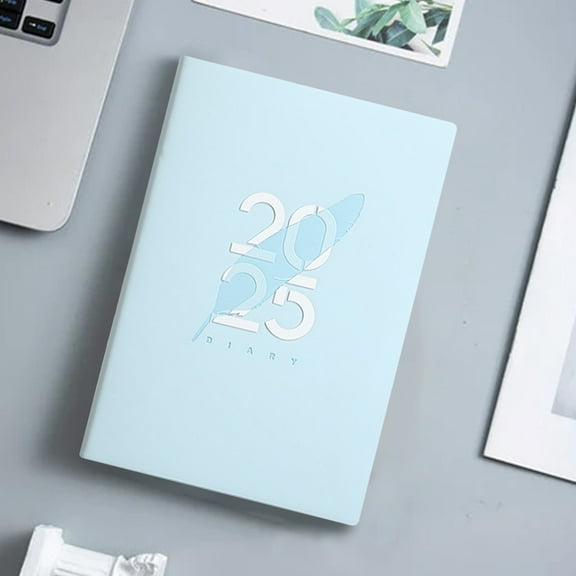 Bxaolu 2025 English Schedule Book – Time Management Weekly Planner, Appointment Diary for Organization, 8.19x5.71in