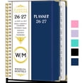 thumbnail image 1 of Bxaolu 2027 Appointment Book - July 2026 - June 2027,Academic Calendar with Weekly ＆ Monthly, 8.5'' x 15.8'', A5, 2027 Daily Planner Schedule Book with Tabs with Tabs, Hard Cover (Light Blue), 1 of 9