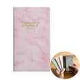 thumbnail image 1 of Bxaolu 2027 Pocket Daily Weekly Planner for Purse 3.85" x 7" - 12 Month (Jan2027 - Dec 2027) Academic Year Calendar, Pocket Size Planner, Notebook, 60 Sheet/120Page, Pink, 1 of 9