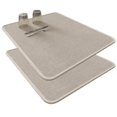 thumbnail image 1 of Bxaolu 2Pack Large Dish Drying Mat for Kitchen Counter, 11.8 x 15.75 Inch Microfiber Absorbent Dish Drying Pad, Dishes Drainer Mats for Countertops,Sinks,Draining Racks(Beige), 1 of 7