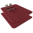thumbnail image 1 of Bxaolu 2Pack Large Dish Drying Mat for Kitchen Counter, 11.8 x 15.75 Inch Microfiber Absorbent Dish Drying Pad, Dishes Drainer Mats for Countertops,Sinks,Draining Racks(Red), 1 of 7