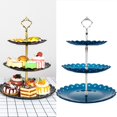 thumbnail image 1 of Bxaolu 3-Tier Cupcake Stand Cake Dessert Wedding Event Party Display Tower New, 1 of 5