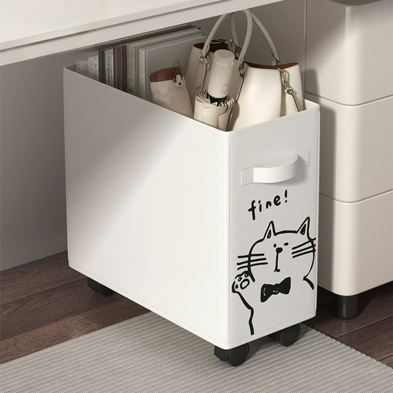 Bxaolu 30L Large - Capacity Rolling Laundry Basket, Laundry Hamper with 4 Wheels, Space-Saving Clothes Basket, Freestanding Hamper with Handles for Bedroom/Dorm/Laundry Room, Gray