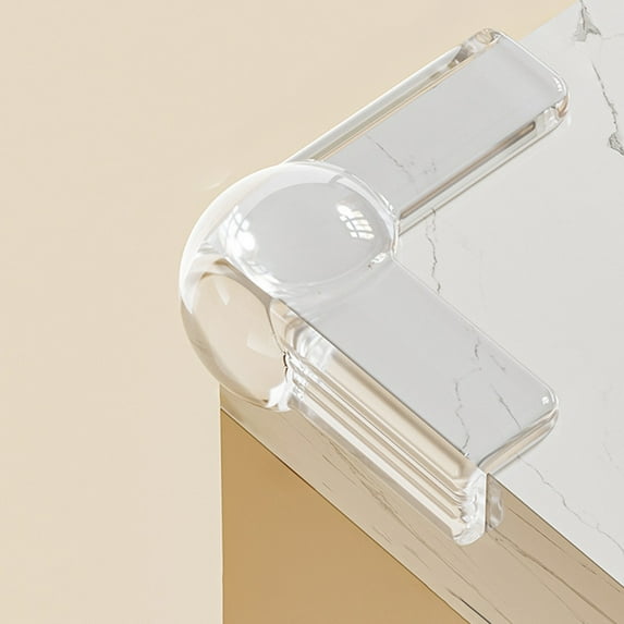 Bxaolu 4 Pack Corner Protector, Clear Furniture Corner Guard & Edge Safety Bumpers for Table Edges & Sharp Corners