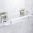 thumbnail image 1 of Bxaolu Bathroom Shelves Over Toilet with Storage Basket, Bathroom Wall Shelves, Wall Mounted Storage Shelves for Bathroom, Kitchen, Bedroom, Living Room, Office, 1 of 6