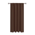 thumbnail image 1 of Bxaolu Bedroom Blackout Curtains - Curtains Solar Light Block Insulated Drapes Energy Saving for Bedroom Dining Living Room, 38 x 63 inches Long, Brown, 1Pack, 1 of 6