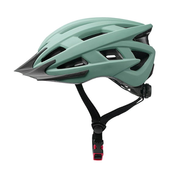 Bxaolu Bike Helmet for Adult Men Women, Suggested Fit 58-61cm, Lightweight with Adjustable Side and Strap Cycling Helmet for Mountain Road Biker, Bike Accessories [Green]