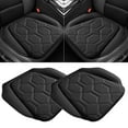 thumbnail image 1 of Bxaolu Car Seat Cushion, Driver Seat Cushion, Breathable, Non-Slip Bottom, Comfort Car Seat Protector, Car Seat Pad for Car, Truck, Office Chair (2Pack, Black), 1 of 7
