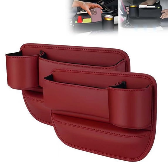 Bxaolu Car Seat Storage Box – Multifunctional Universal Car Storage Box for Organizing, Convenient Car Seat Decoration