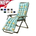 thumbnail image 1 of Bxaolu Chaise Lounge Chair Cushion for Outdoor 62.5 x 19 Inch Patio Lounge Chair Cushion with Ties for All Seasons Outdoor Living Furniture Pool Balcony Camping Beach Seating, 1 of 9