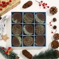 thumbnail image 1 of Bxaolu Christmas Ball Ornaments 9 Pcs 3.15" Large Plastic Glitter Hanging Balls for Christmas Tree Xmas Holiday Party Home Décor- Brown, 1 of 7
