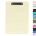 thumbnail image 1 of Bxaolu Clipboard with Storage, A4 Clipboards with Pen Holder, Heavy Duty Plastic Storage Clipboard with Low Profile Clip, Clipboards Folder Hold 140 Paper, Writing Clip Board for Office-Beige, 1 of 6