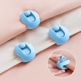thumbnail image 1 of Bxaolu Comforter Clips for Duvet Covers, Helps Prevent Blanket from Bunching or Shifting, 6-Pack, Blue, 1 of 8