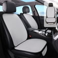 thumbnail image 1 of Bxaolu Cooling Car Seat Cushions, Summer Cooler Pad with Back Support - Seat Cover for Car SUV Truck Universal Fit 1 Pack (18.9" x 18.9", Gray, Seat Cushion and Back Cushion), 1 of 9