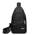 thumbnail image 1 of Bxaolu Crossbody Sling Backpack Shoulder Bag for Women Men, Small Travel Hiking Chest Bag Daypack Multi-Pocket, Black, 1 of 9