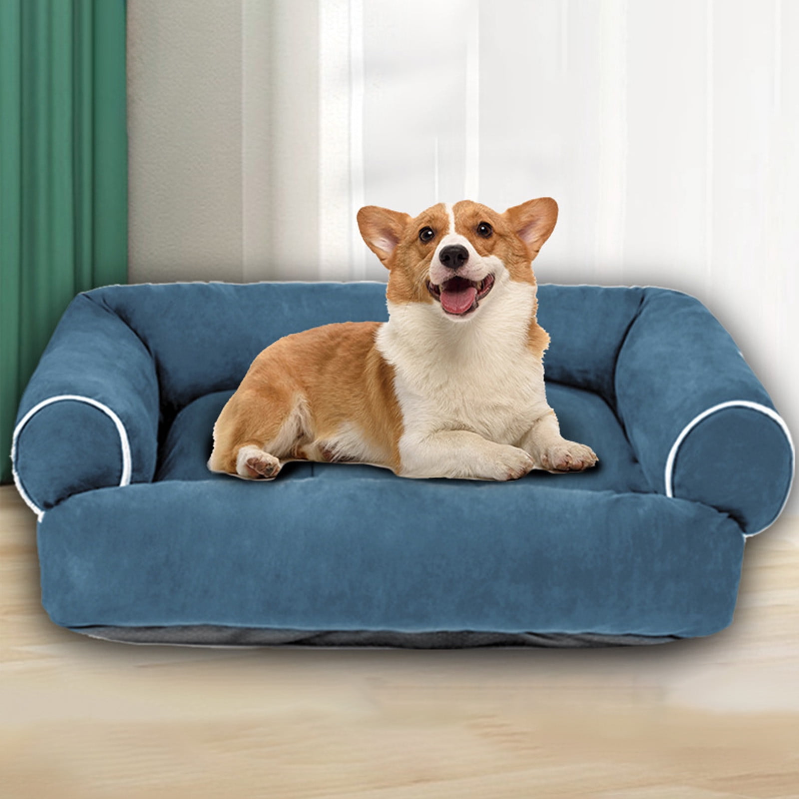 Bxaolu Dog Bed for Small Dogs - Washable Dog Sofa Beds, Supportive Foam Pet Couch Bed with Non Slip Bottom, Pet Sofa Bed for Cat Puppy New Releases