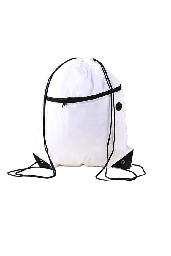 Drawstring Backpack String Bag Sackpack Cinch Water Resistant Nylon for Gym Shopping Sport Yoga