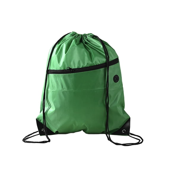 Bxaolu Drawstring Backpack String Bag Sackpack Cinch Water Resistant Nylon for Gym Shopping Sport Yoga