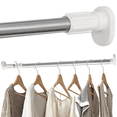 thumbnail image 1 of Bxaolu No Drilling Closet Rod, Adjustable White Closet Rod, 19.76-31.5 Inches Heavy-Duty Closet Tension Rods for Hanging Clothes for Wardrobes, Closet, Laundry & Bathroom, 1 of 9