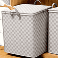 thumbnail image 1 of Bxaolu Dust-Proof Comforter and Bedding Organizer, Foldable Large-Capacity Storage Bags, Foldable Storage Bags, Reinforced Handles Zipper Closure, Store Duvets, Pillows and Seasonal Clothes, 1 of 9