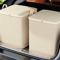 thumbnail image 1 of Bxaolu Extra Large Storage Bags, Folding Moving Comforter Blanket Storage Bags Closet Organizers, Storage Containers for Clothes with Handle and Zipper for Bedding Pillow(Gray, 150L), 1 of 10