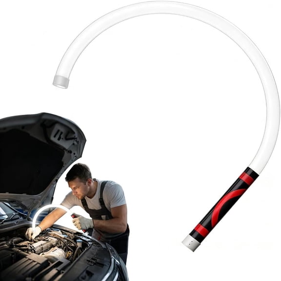 Bxaolu Flexible LED Light Stick, 27" Rechargeable Flashlight with High Lumen & 3 Brightness Modes, Work Light for Car Repairs, Mechanical Inspection in Tight Spaces