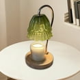 thumbnail image 1 of Bxaolu Fragrance Candle Warmer Lamp, Electric Candle Warmer with Dimmer, Mom Christmas Birthday Gifts for Women, House Warming Gifts New Home Bedroom Decor, Green, 1 of 7