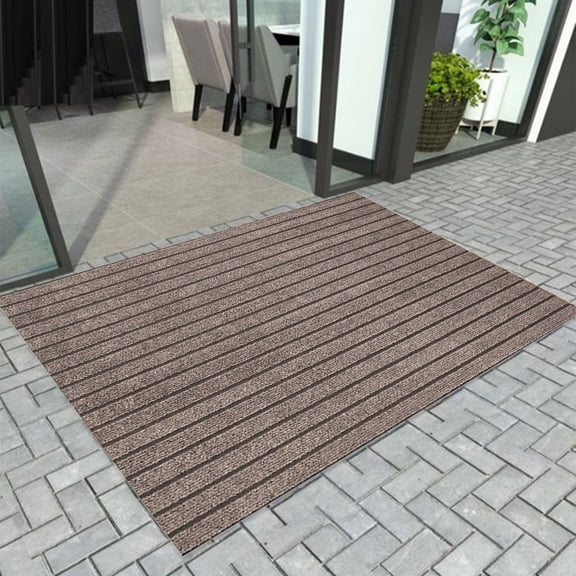 Bxaolu Front Door Mat Indoor Outdoor Entrance, 1-Pack 16 x 24 Inch, Waterproof Heavy Duty Doormat, Fade Resistant, Low Profile, Easy Clean Patio Porch Welcome Floor Mats for Entry