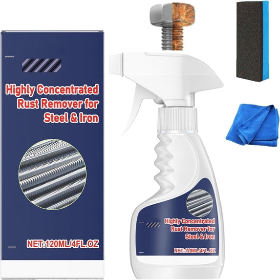 Bxaolu Highly Concentrated Steel Rust Remover, Rust Remover for Steel ...