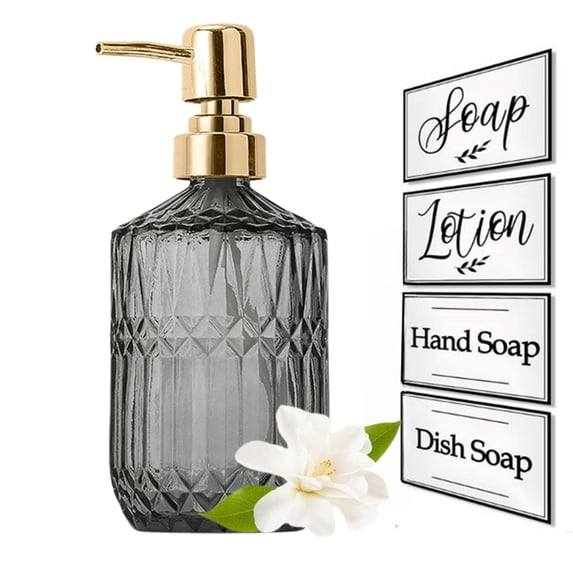 Bxaolu Kitchen Soap Dispenser, Hand Soap Dispenser with 304 Rust Proof ...