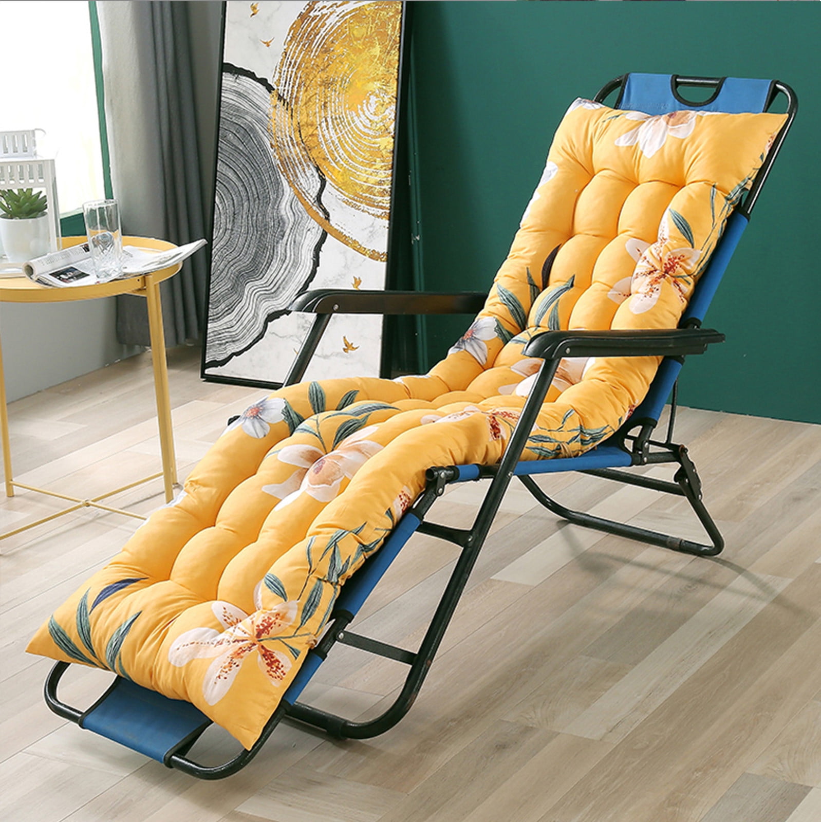Bxaolu Lounge Chair Cushion Lounger Cushion Rocking Chair Pads Outdoor