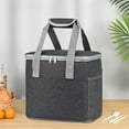 thumbnail image 1 of Bxaolu Lunch Bag Women Men, Reusable Insulated Thermal&nbsp;Lunch Box Adult Water Resistant Lunch Tote Bag For Work, Picnic, Beach, Travel&nbsp;(Gray), 1 of 6